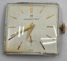 Hamilton Vintage Cal. 637 17 Jewels Manual Wind Movement, Dial & Crystal