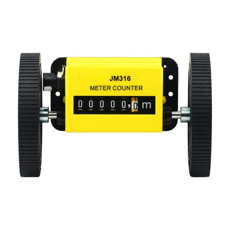 Mechanical Roller Measuring Counter Compact 6 Digit Mechanical Length ...