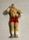 Vintage 1994 GI Joe Viktor Sagat Street Fighter Movie Red Shorts Figure 3.75”