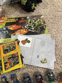 LEGO Power Miners Lot 8956, 8957, 8958, 8960 