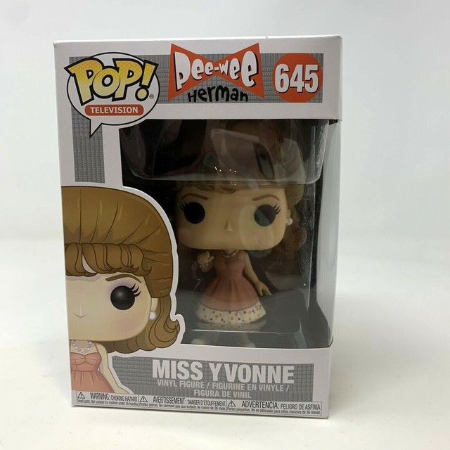 Funko Pop Television Pee Wee Herman Miss Yvonne 645 for sale online | eBay