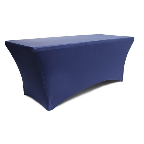6ft 4ft Lycra Spandex Stretch Fitted Tablecloth Cover Wedding Event Market - Picture 8 of 9