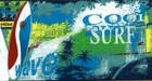 Surfing Wallpaper Border Nautical Blue Green Cool Surf F75477 FREE Ship 28 FEET