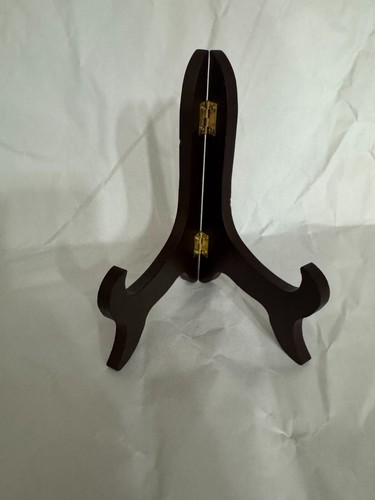 Wooden Foldable Storage Holder Tea Cake Multifunction Display Stand for Plate