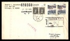 Mayfairstampst Canada 1970s Coppermine Nwt Arctic Registered to Chicago cover aa