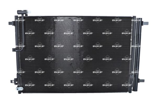 NRF 350607 Condenser, air conditioning for AUDI