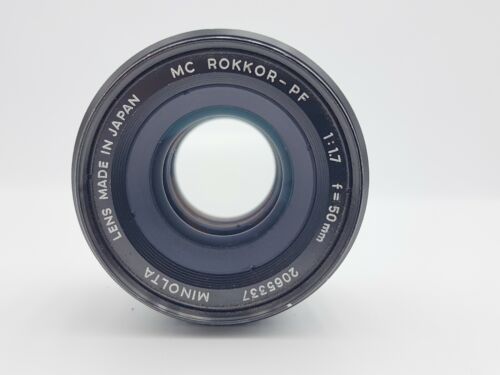 Professional Minolta XK Camera with Rokkor-PF 50mm f1.7 Lens. - Bild 6 von 7