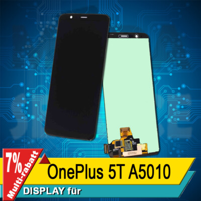 Display Für OnePlus 5T A5010 Komplettes Bildschirm Lcd  OLED Schwarz