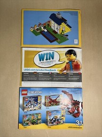Lego Creator 31035 " Beach Hut " Instructions ONLY!!!! MANUAL 3 - Booklets