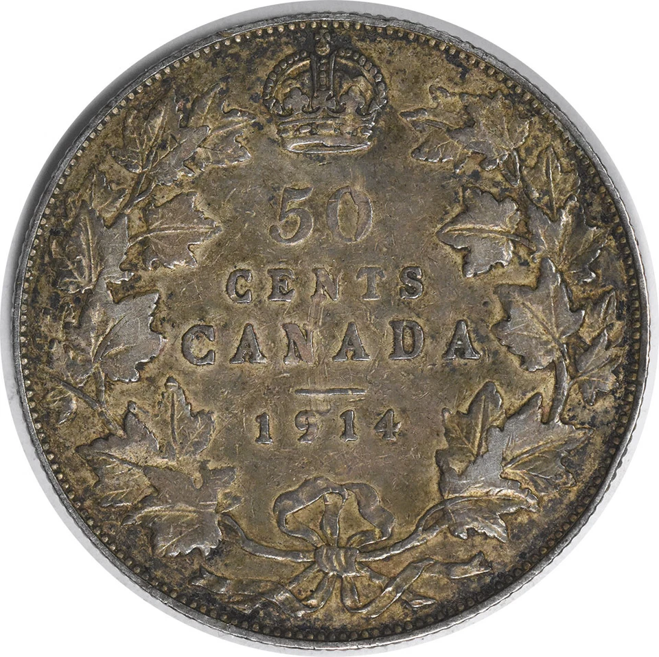 1914 Canada 50 Cents KM25 VF Uncertified #955 - Image 2 of 2