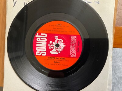 Sylvia - Hasta La Vista/Y Viva Espania 7  Vinyl Record