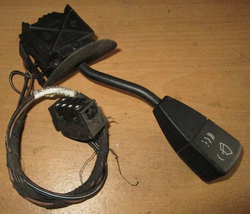 Commutateur Essuie-glace Pour BMW E28 - Noir, D'origine Allemagne - Occasion En Excellent état