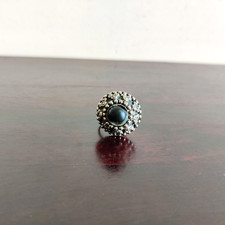 Vintage Ring Silver Tribal Lady Jewelry Collectible
