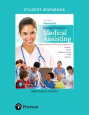 Student Workbook for Pearson's Comprehensive Medical Assisting: Administr - GOOD