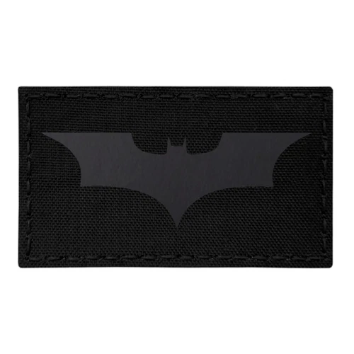IR infrared batman dark knight blackout IFF morale tactical hook patch