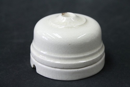 Old Ceiling Outlet Outlet For Old Lamp With Fabric Cable Vintage Ceiling Lamp