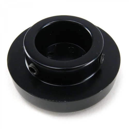 Oval Floor Mount Gas Pedal, Round Brake/Clutch/Dimmer Pad Black Billet muscle - Picture 11 of 19