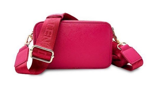 Valentino Studded Double Zip Crossbody Camera Bag Purses-Blush - Bild 4 von 4