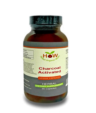 Activated Charcoal 60ct  Detox Cleanse, Teeth Whitening, Gas  Bloating Relief
