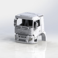1/87 lkw Fahrerhaus FMX Tagesfahrerhaus Inklusive Glas und Lichter