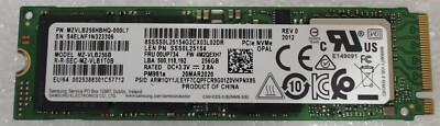 Samsung 258GB NVME M.2 Solid State Drive