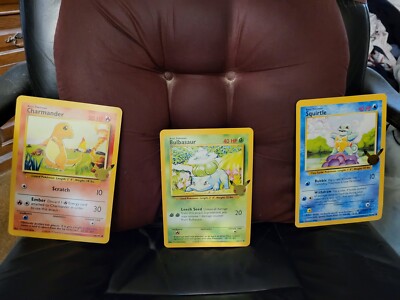 Pokémon 25th Anniversary Kanto First Partner Pack Jumbo Cards Only