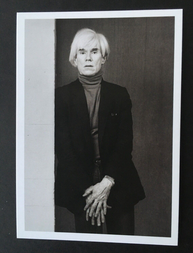 Andy Warhol - Official Exhibition Artcard / Portrait 1983 - Picture 1 of 7