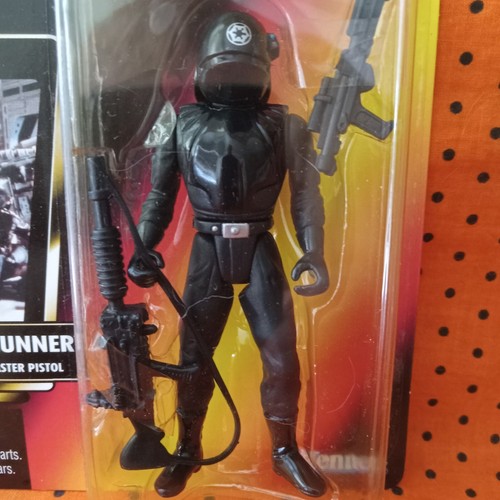 Star Wars POTF Collection 1 Todesstern Gunner orange - Bild 3 von 8