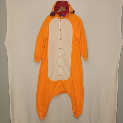 SimZoo Adult Animal Lion One Piece Pajamas / Cosplay Costume Size L