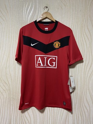 MANCHESTER UNITED 2009 2010 HOME FOOTBALL SHIRT SOCCER JERSEY NIKE