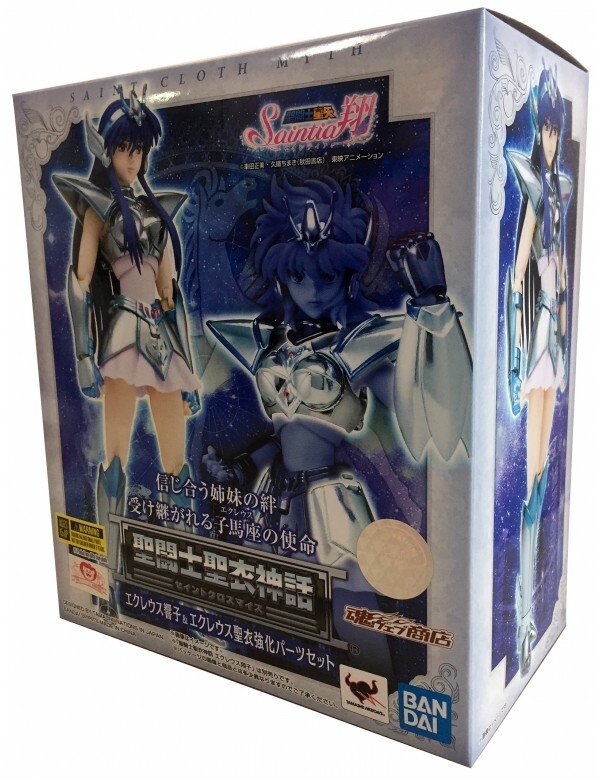 Saint Seiya Saintia Sho Equuleus Kyoko & Powerup Shoko Myth Cloth Bandai Tamashi