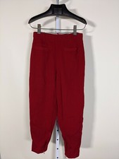 Jean Paul Gaultier Femme Backwards Blood Red Trousers 42 Italy