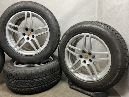 Original Porsche Macan Räder Winterräder Winterreifen Alufelgen 18 Zoll Pirelli - Bild 3 von 5