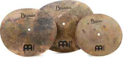 Meinl Cymbals Smack Stack 10 in. 12 in. 14 in. Byzance Vintage