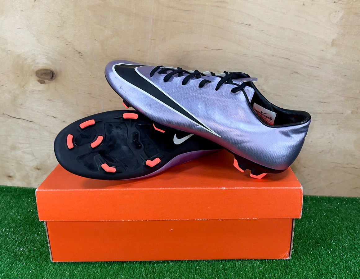 Nike Mercurial Victory V FG 651632-580 US10 UK9 Purple boots