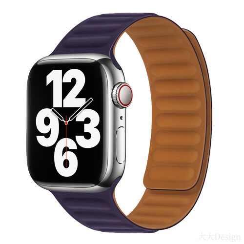 Correa de correa magnética de silicona para Apple Watch Series 7 6 5 4 3 2 1 SE - Imagen 11 de 34
