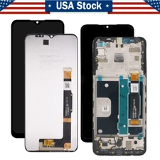 For TCL 4X 5G T601DL LCD Display Touch Screen Digitizer Assembly ±Frame Replace