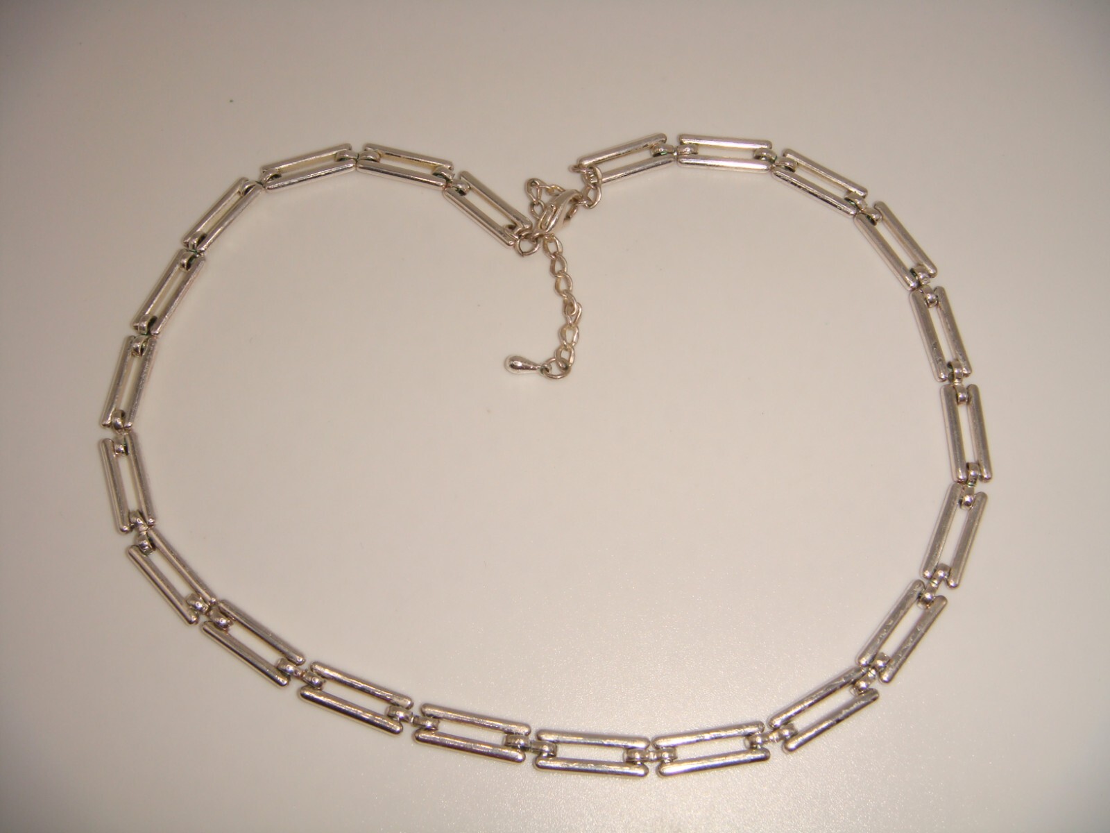 VINTAGE COSTUME MULTI PANEL RECTANGULAR SILVER TO… - image 5