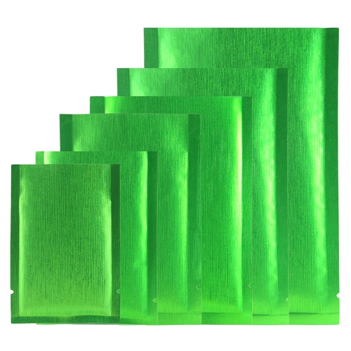 Sacchetto SlickSeal™ Bulk texture bifacciale verde riempimento aperto per forniture artigianali fai da te - Foto 8 di 8
