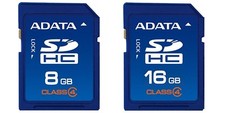 8/16GB Original ADATA SD Card Class4 SDHC Memoria Camera GPS Tablet