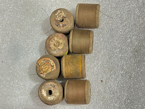 Vintage J. &.p. Manteaux 200 Yds. 40. 183 Met Fil Bobine Mix Compagnie Lot De 8 - Photo 9 sur 10