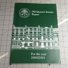 Old Queens Society Report 2001 Paperback Book