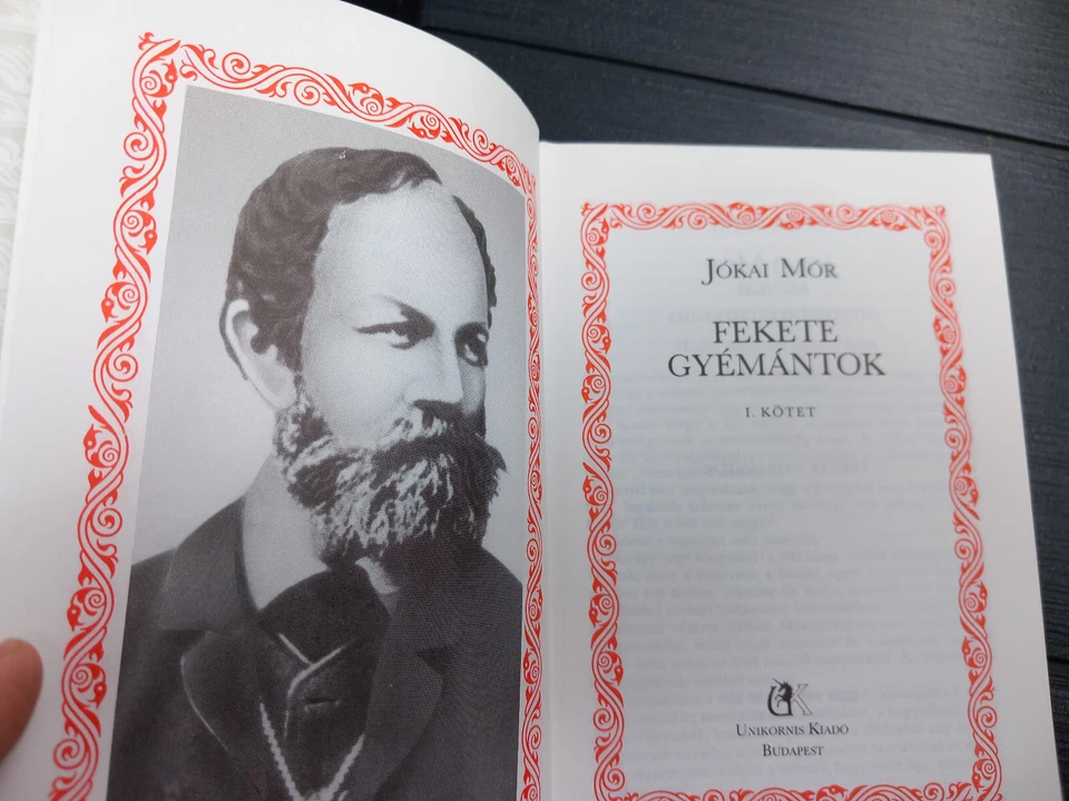 Hongrois - Maurice Jókai Mór Fekete gyémántok Black Diamonds Tome 1 Hungarian - Photo 1/4