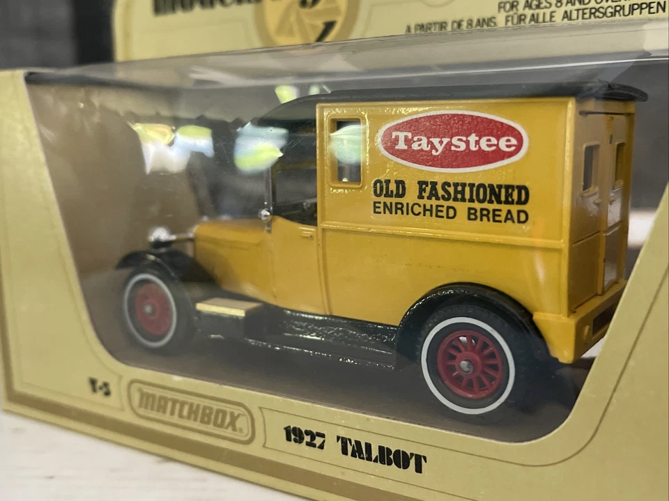 Matchbox Models Of Yesteryear 1927 Talbot Y-5 Taystee Bread 1978 Lesney NEW - Image 4 of 4