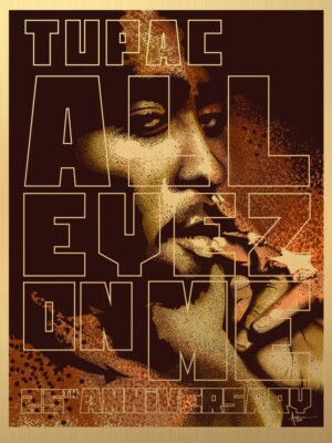 2Pac All Eyez On Me 25th Anniversary Tour Poster | eBay