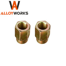 2X Steel Transmission Oil Cooler Connect Female 5/8-18UNF Male 3/8-18NPTF
