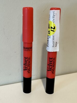 2 Pack: Bourjois Velvet The Pencil Lipstick (12 Peche Mignon) FREE SHIPPING