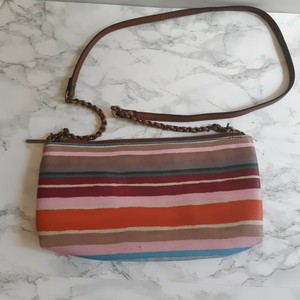 Elliot Lucca Mujer Bolso Bandolera Rosa Talla única cadena de rayas de  colores | eBay