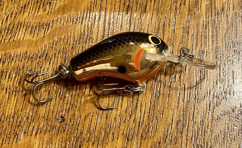 Vintage Bagley Diving Bitty B DHB1-FBGOB Excellent Made In USA - Picture 2 of 4