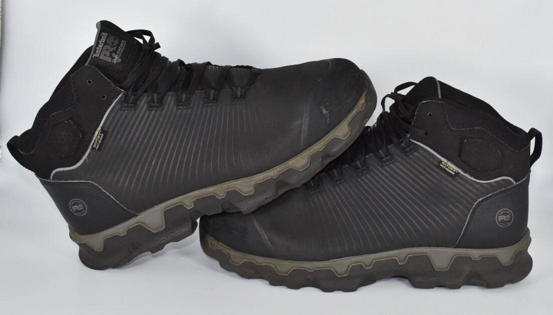 Size 15W MEN'S TIMBERLAND PRO® POWERTRAIN SPORT MET GUARD ALLOY TOE WORK BOOT image 5